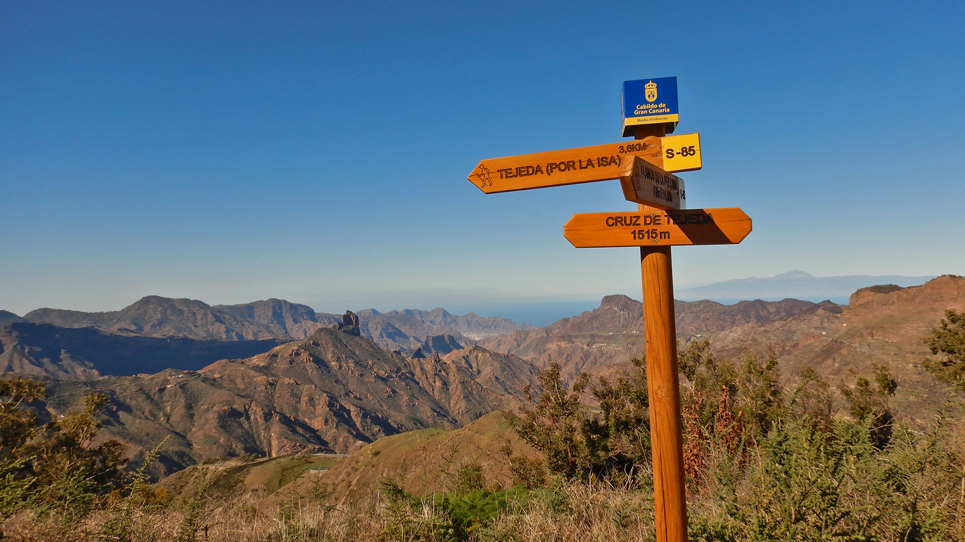 Trekking Cruz de Tejeda - Degollada Becerra