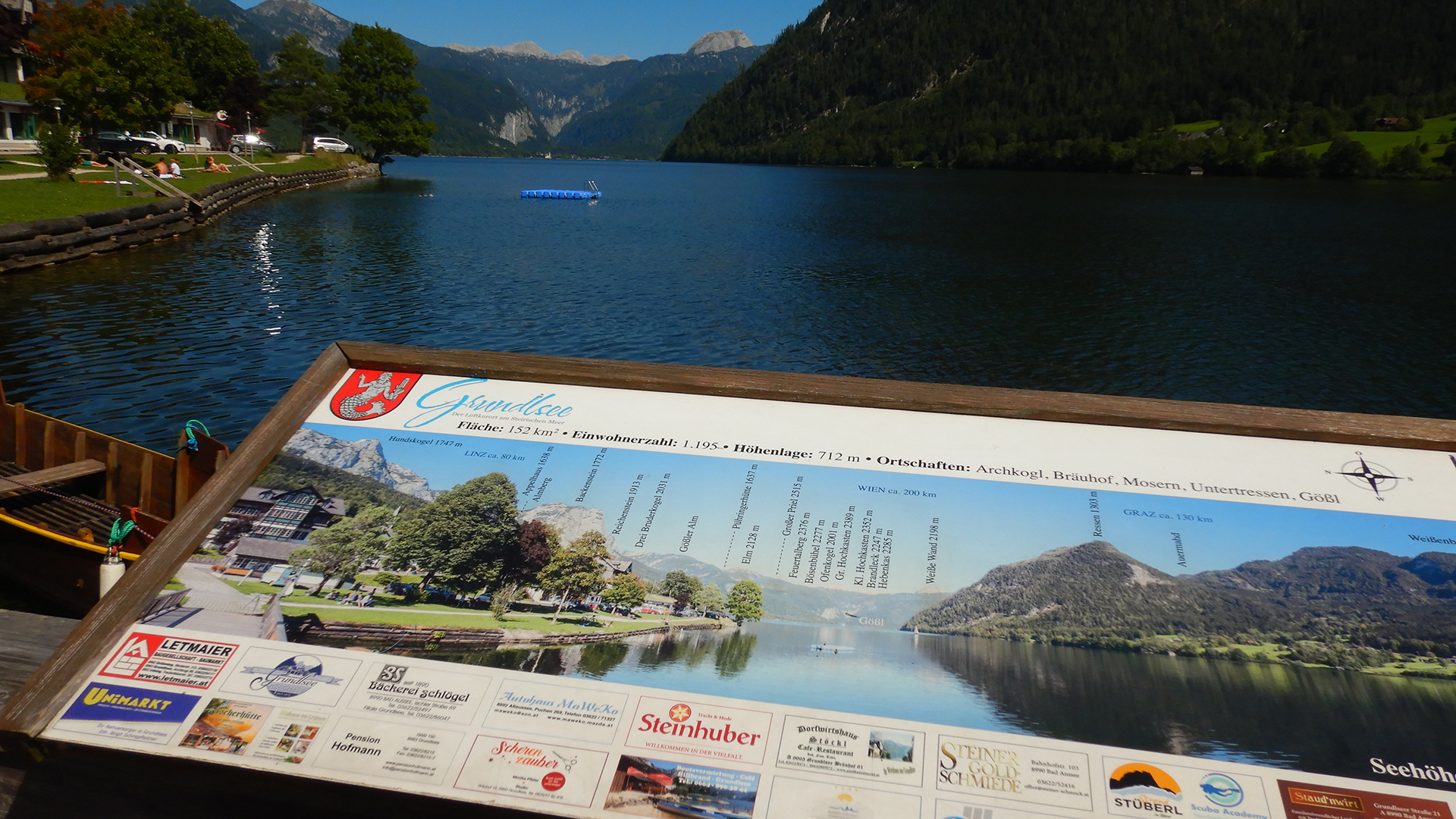 3 lagos Grundlsee-Toplitzsee-Kammersee